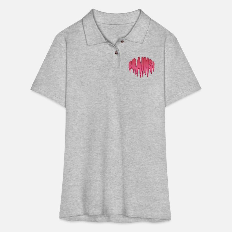 The word brains in the shape of a brain