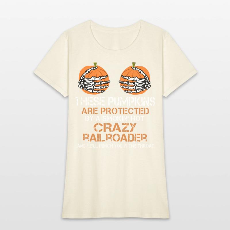 there pumpkins are protected by a smokin hot crazy