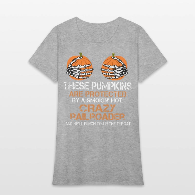 there pumpkins are protected by a smokin hot crazy