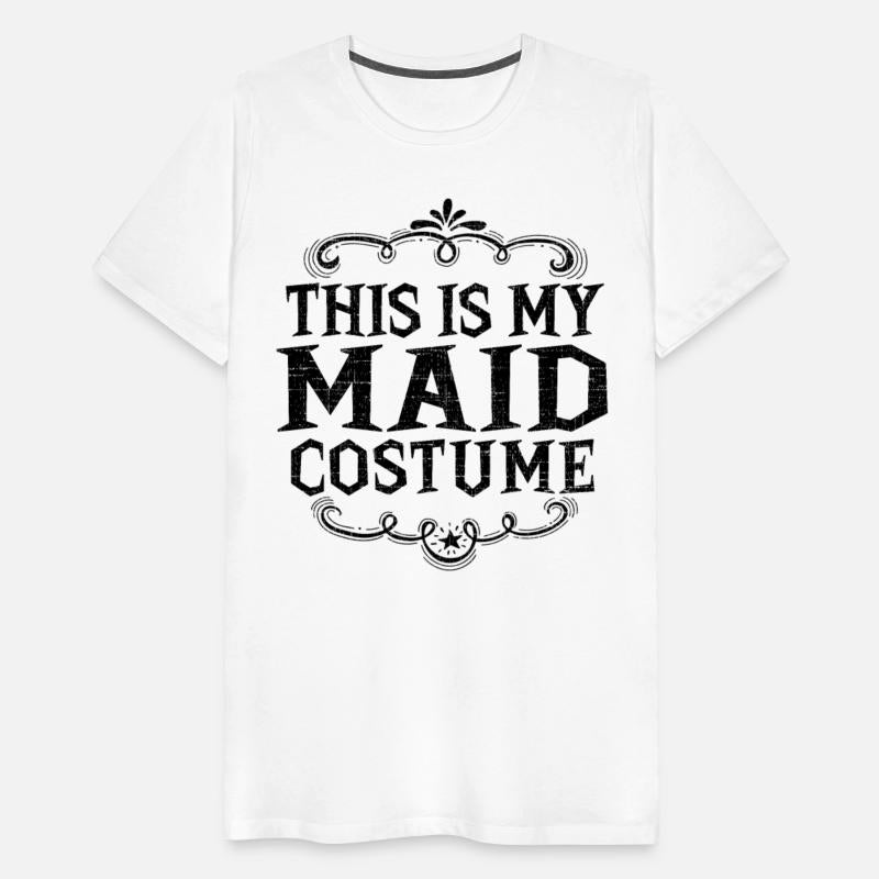 This Is My Maid Funny Lazy Halloween Costume