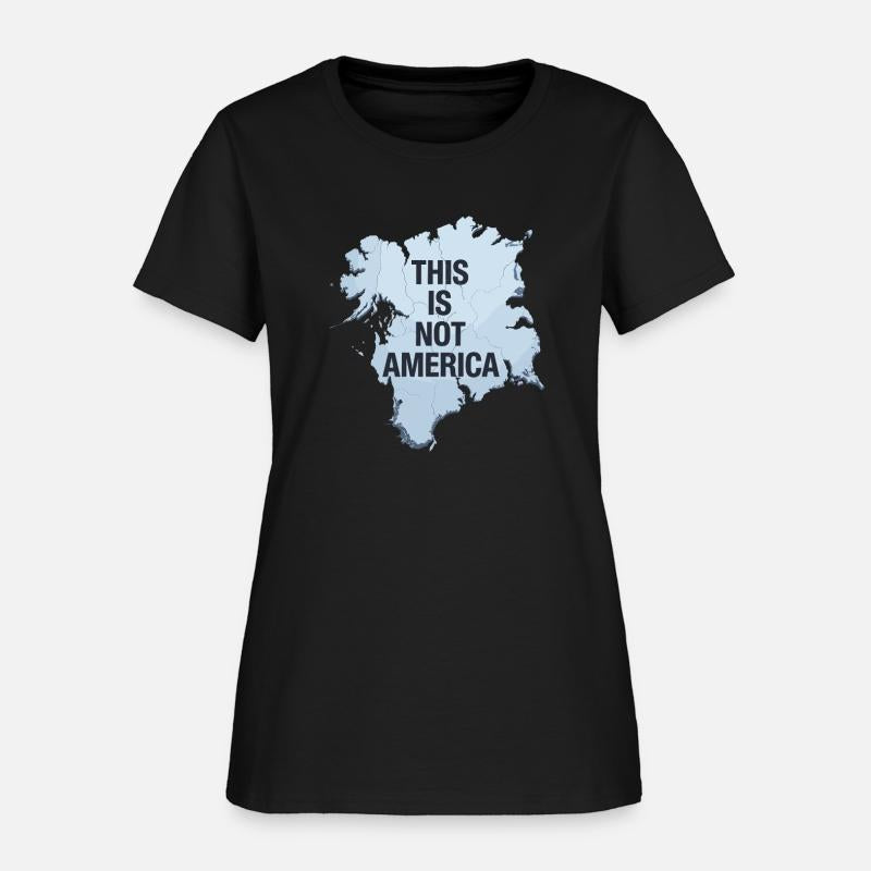 This Is Not America Anti-Trump Greenland Protest