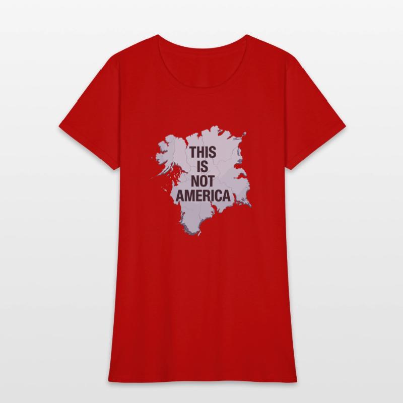 This Is Not America Anti-Trump Greenland Protest