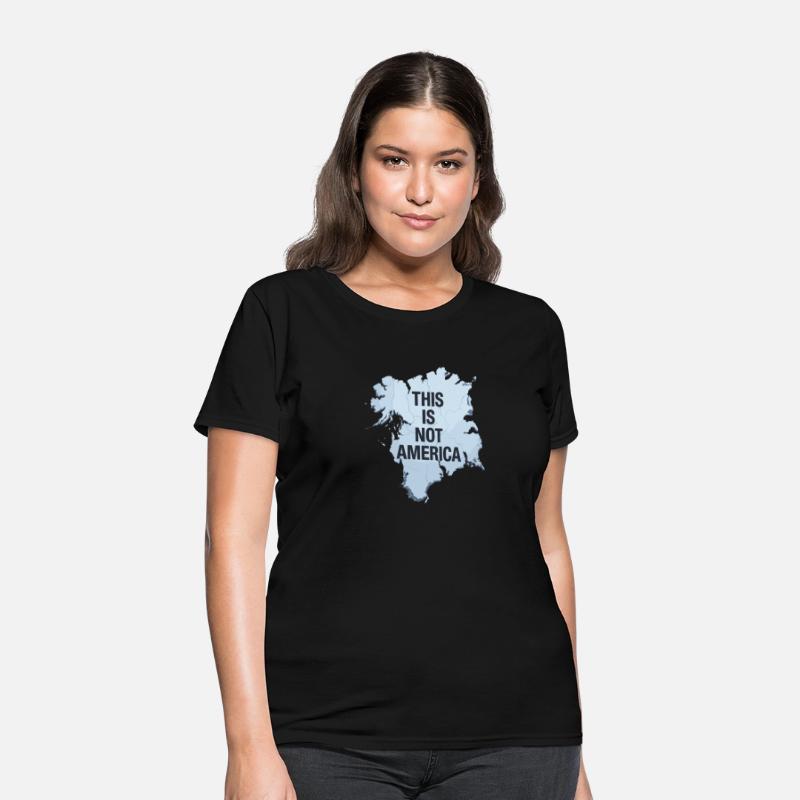 This Is Not America Anti-Trump Greenland Protest