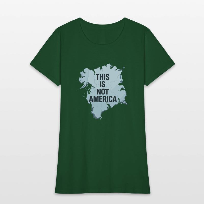 This Is Not America Anti-Trump Greenland Protest