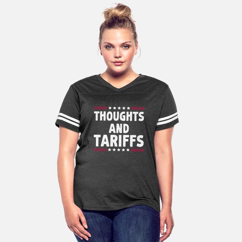 Thoughts And Tariffs Political T-Shirt