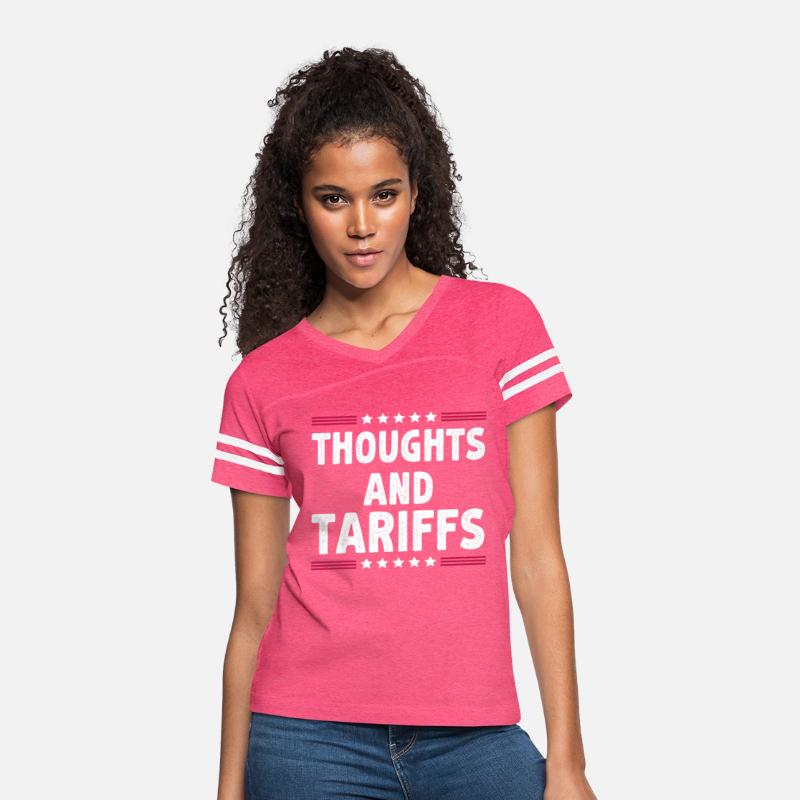 Thoughts And Tariffs Political T-Shirt