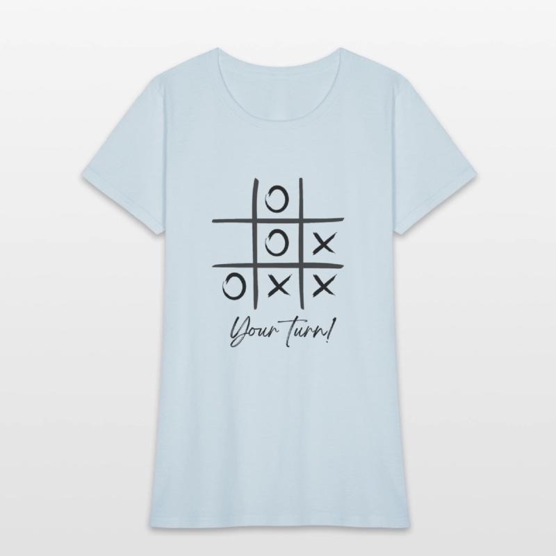 Tic-tac-toe A Game of Chance design white version