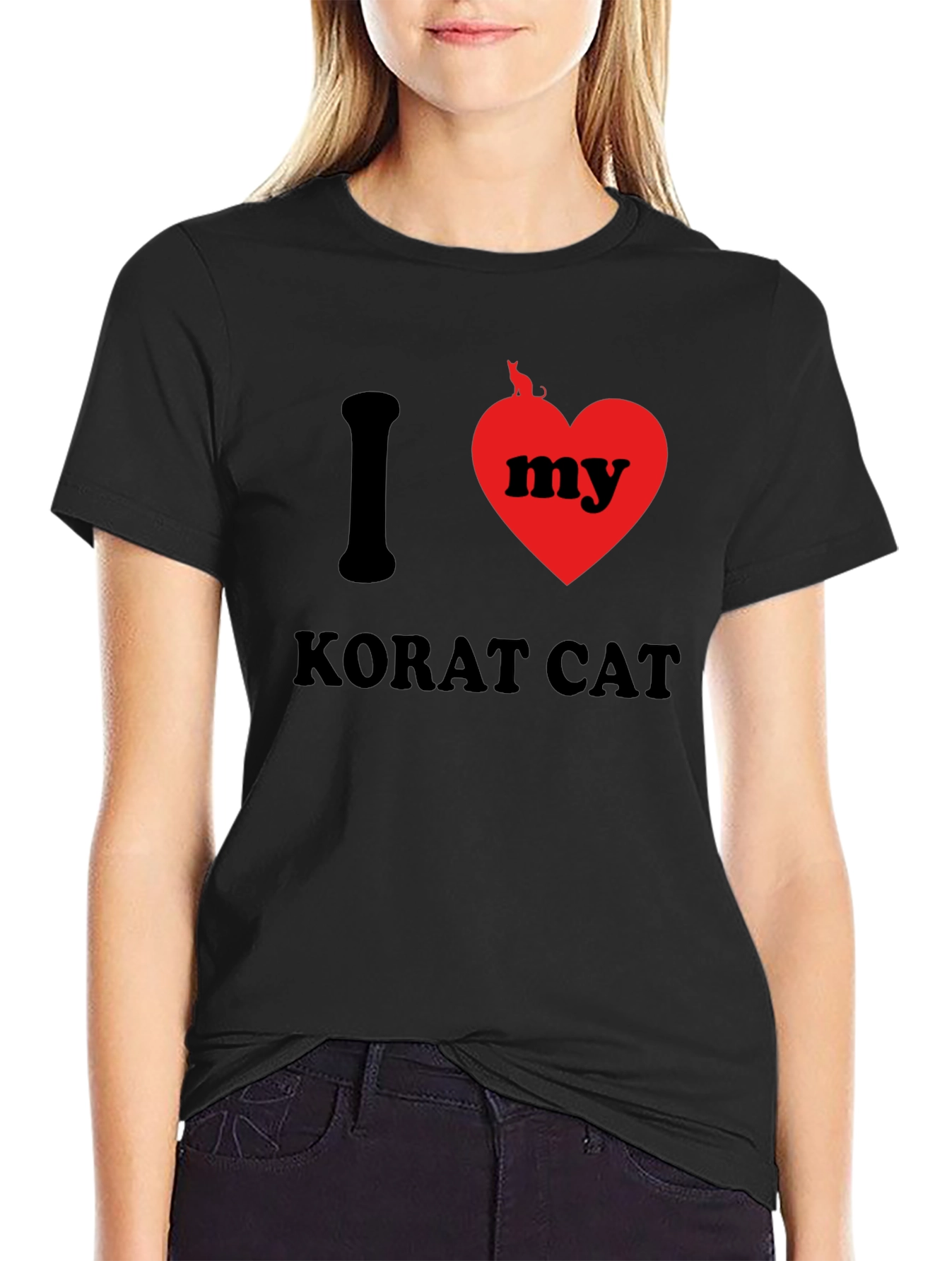 I Love My Korat Cat T-Shirt