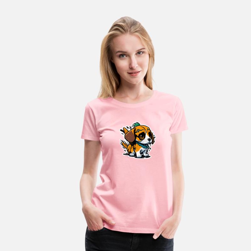 Timid Whiskers: The Adorable Scaredy Beagle