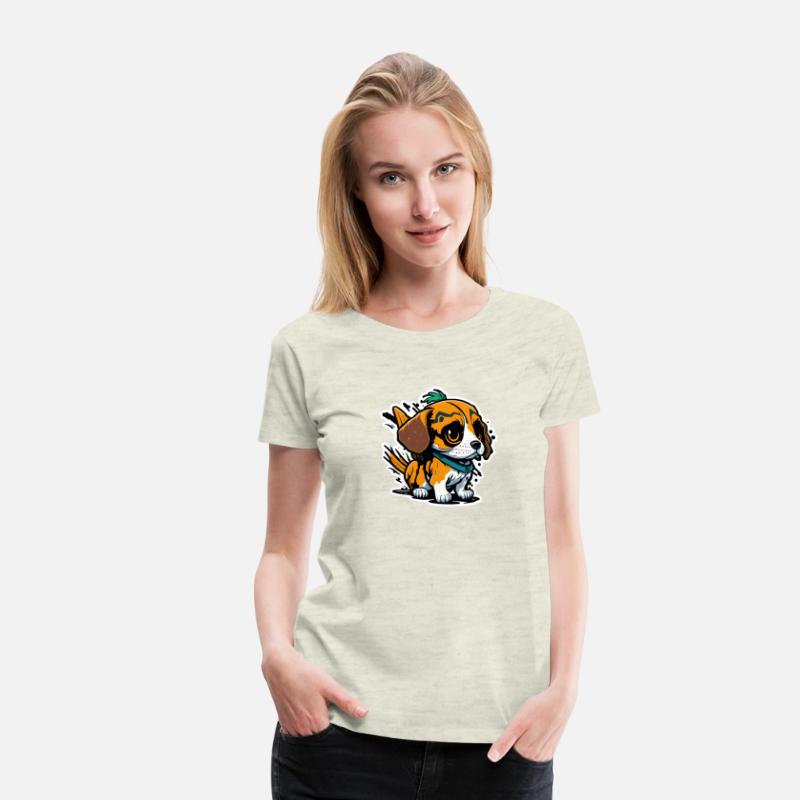 Timid Whiskers: The Adorable Scaredy Beagle