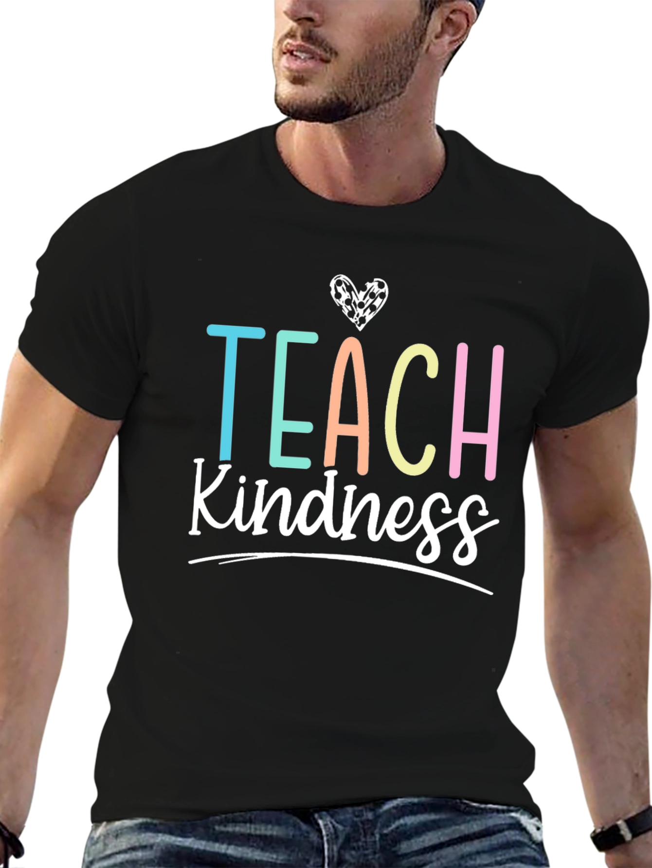 Teach Kindness Graphic T-Shirt