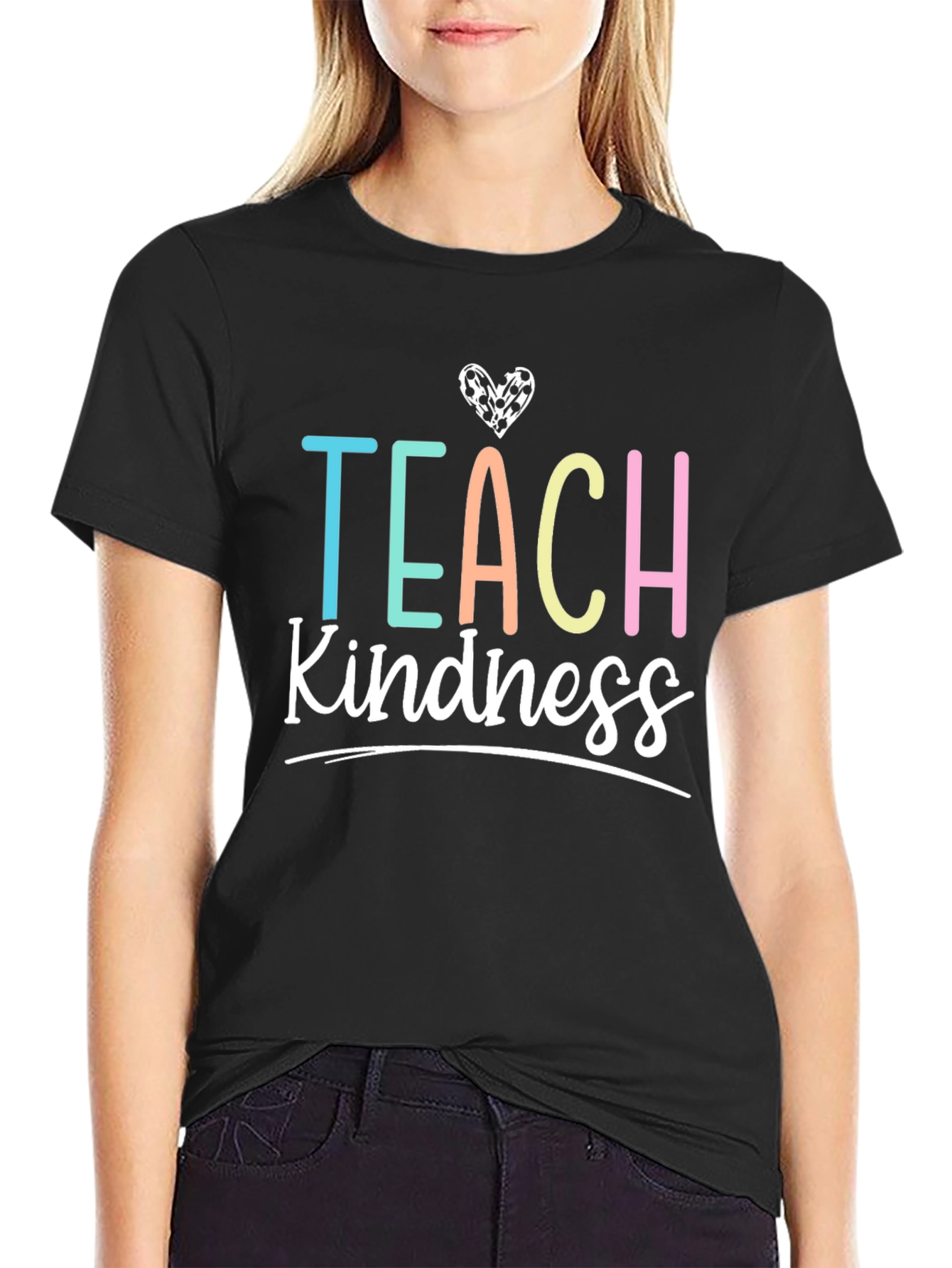 Teach Kindness Graphic T-Shirt