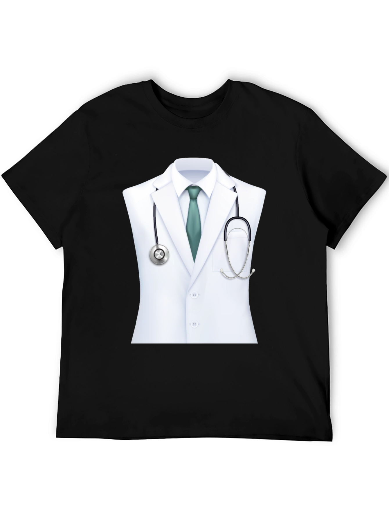 Novelty Doctor Coat T-Shirt - Costume Tee