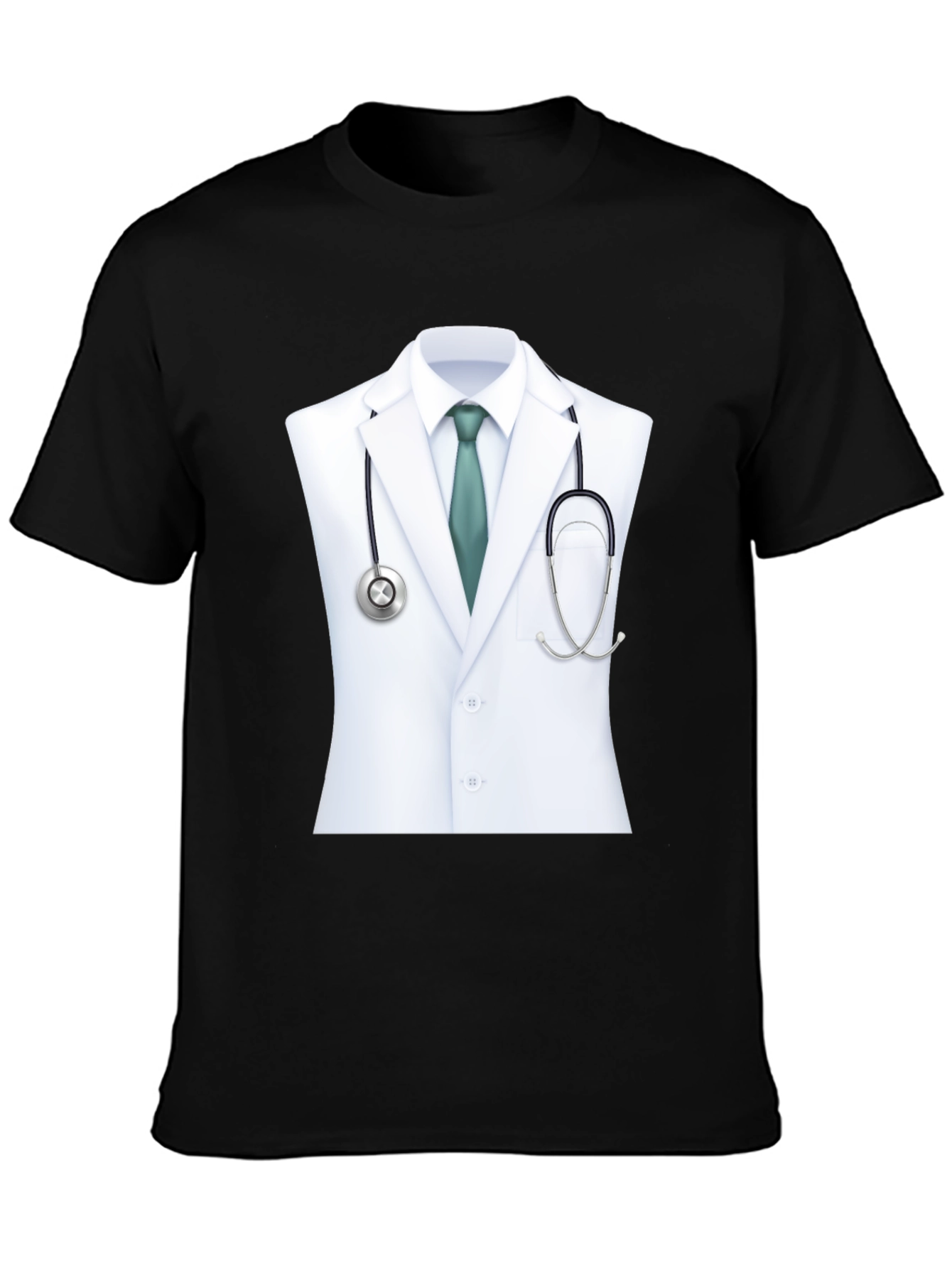 Novelty Doctor Coat T-Shirt - Costume Tee