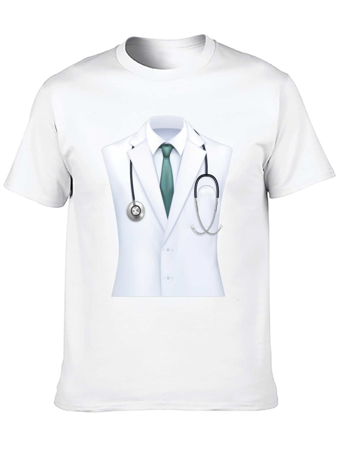 Novelty Doctor Coat T-Shirt - Costume Tee