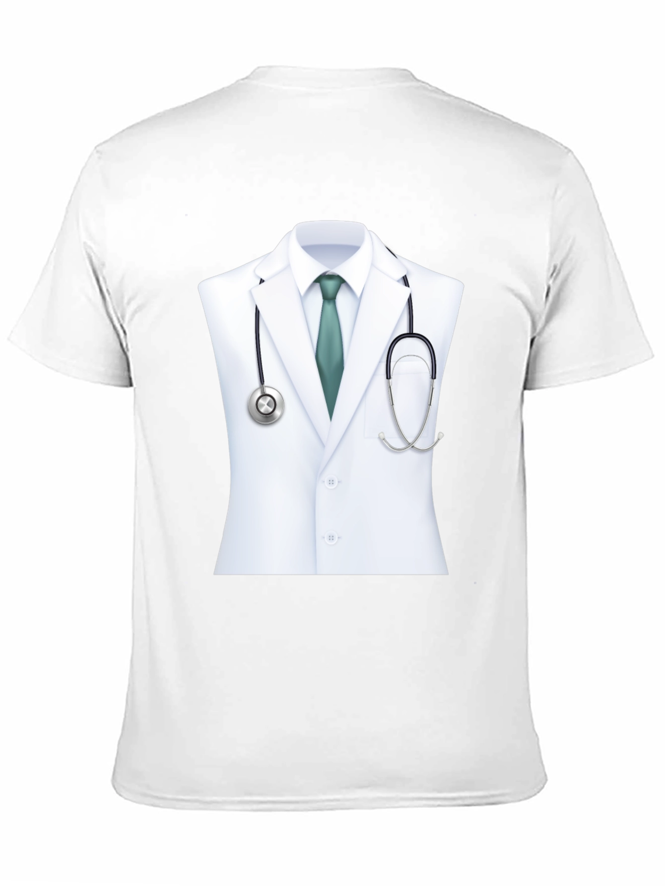 Novelty Doctor Coat T-Shirt - Costume Tee