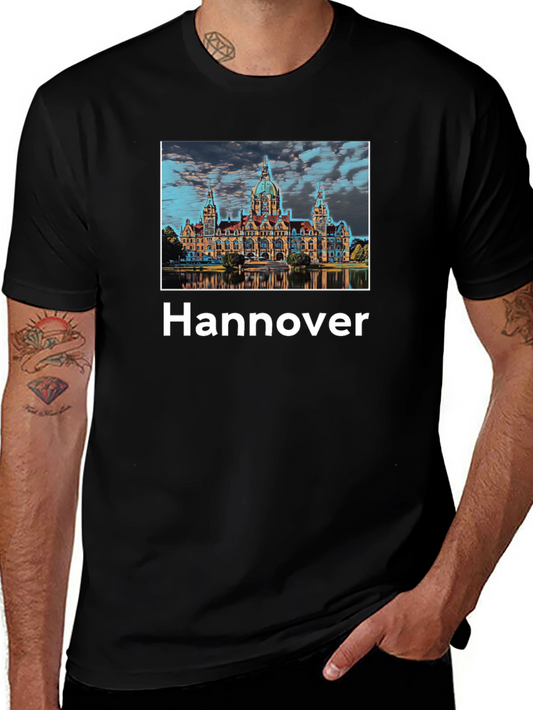 Hannover Germany T-Shirt - Landmark Cityscape