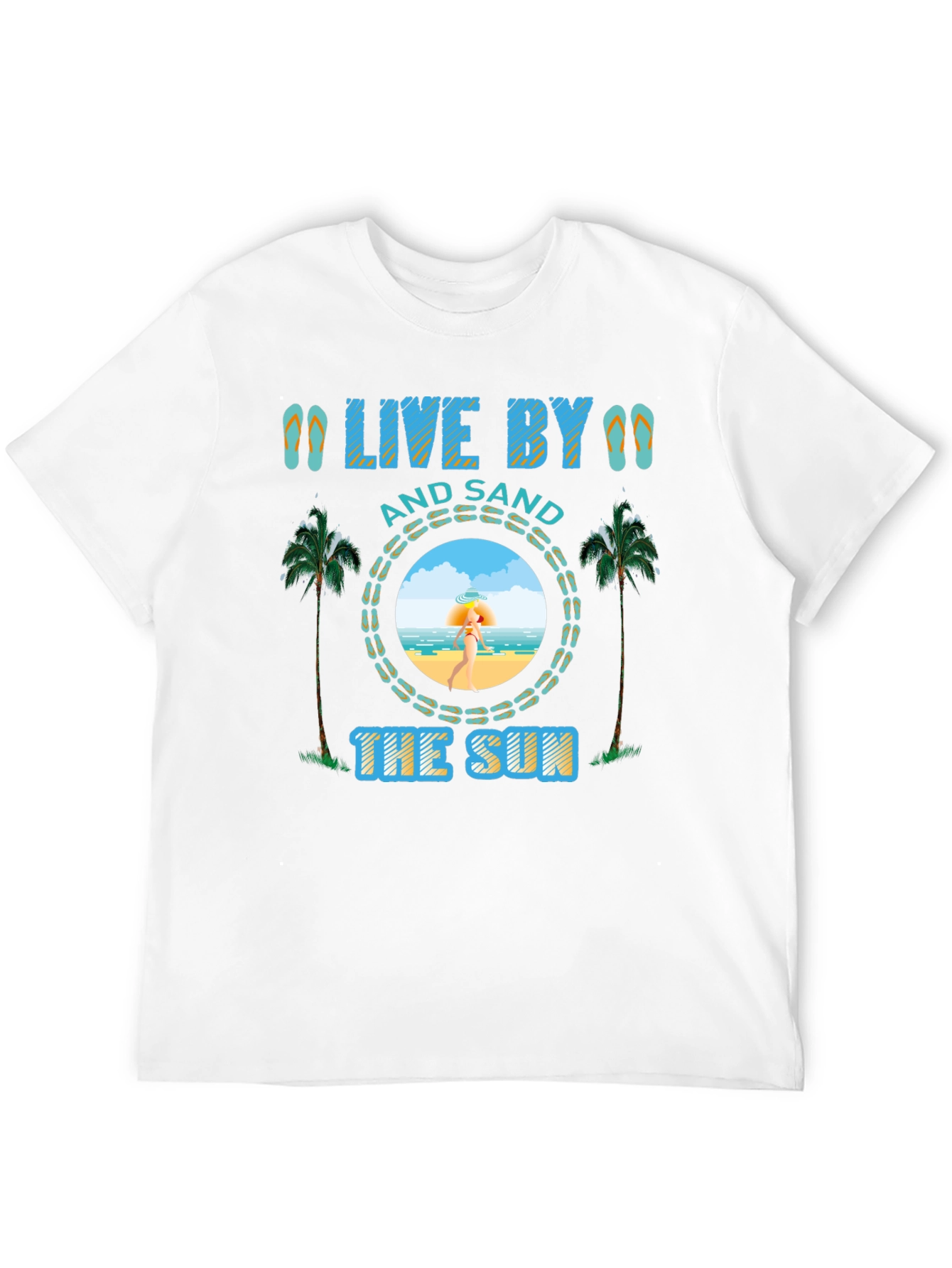 Live By Sand Sun T-Shirt