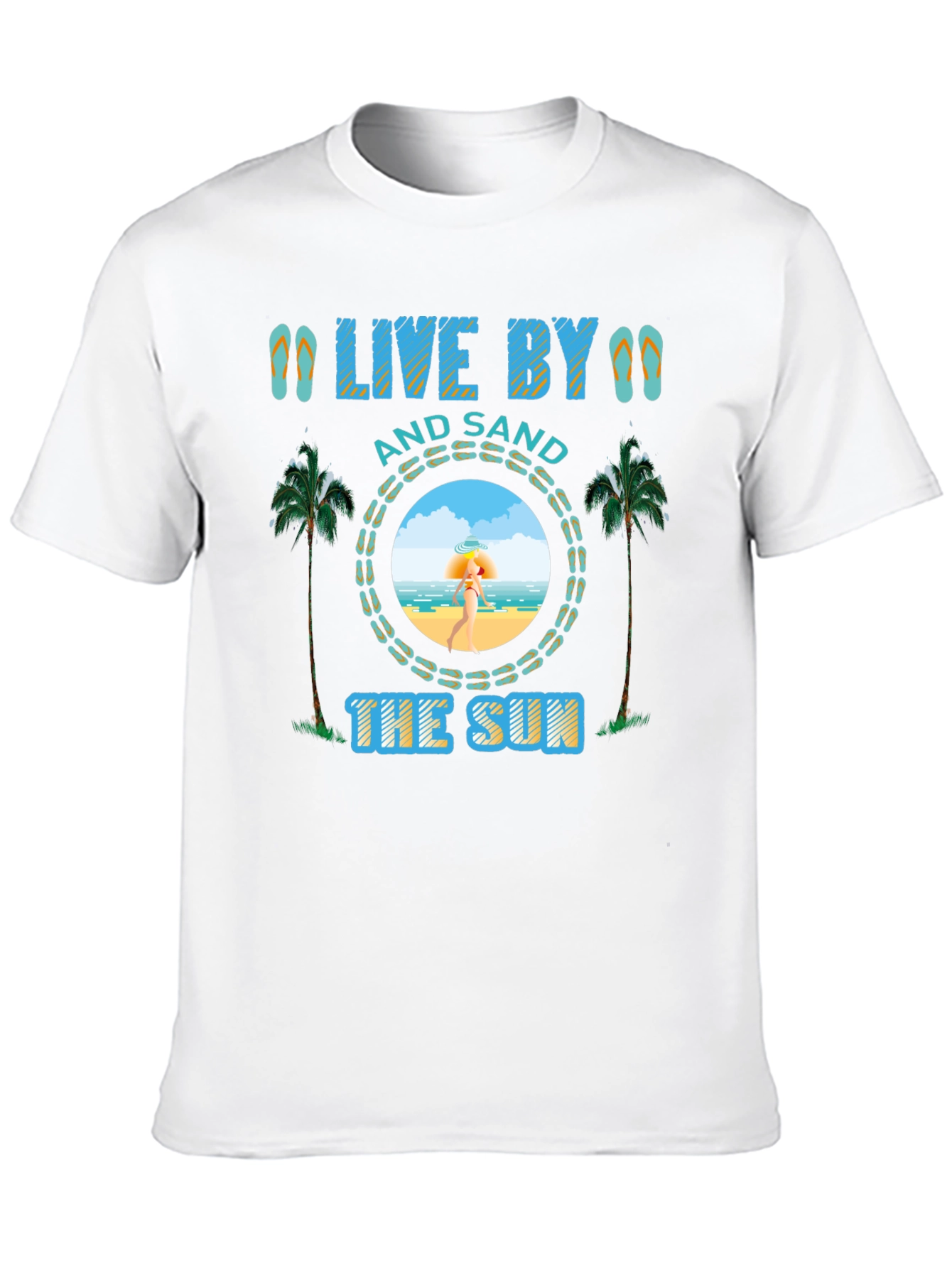 Live By Sand Sun T-Shirt