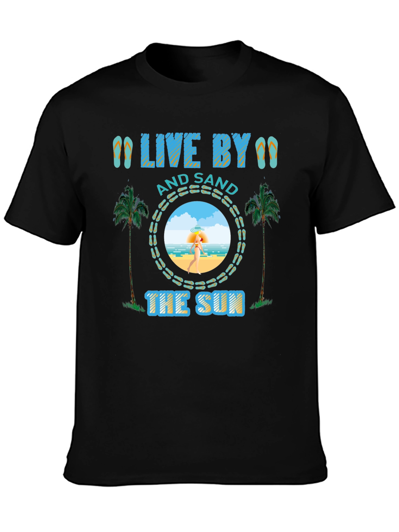 Live By Sand Sun T-Shirt