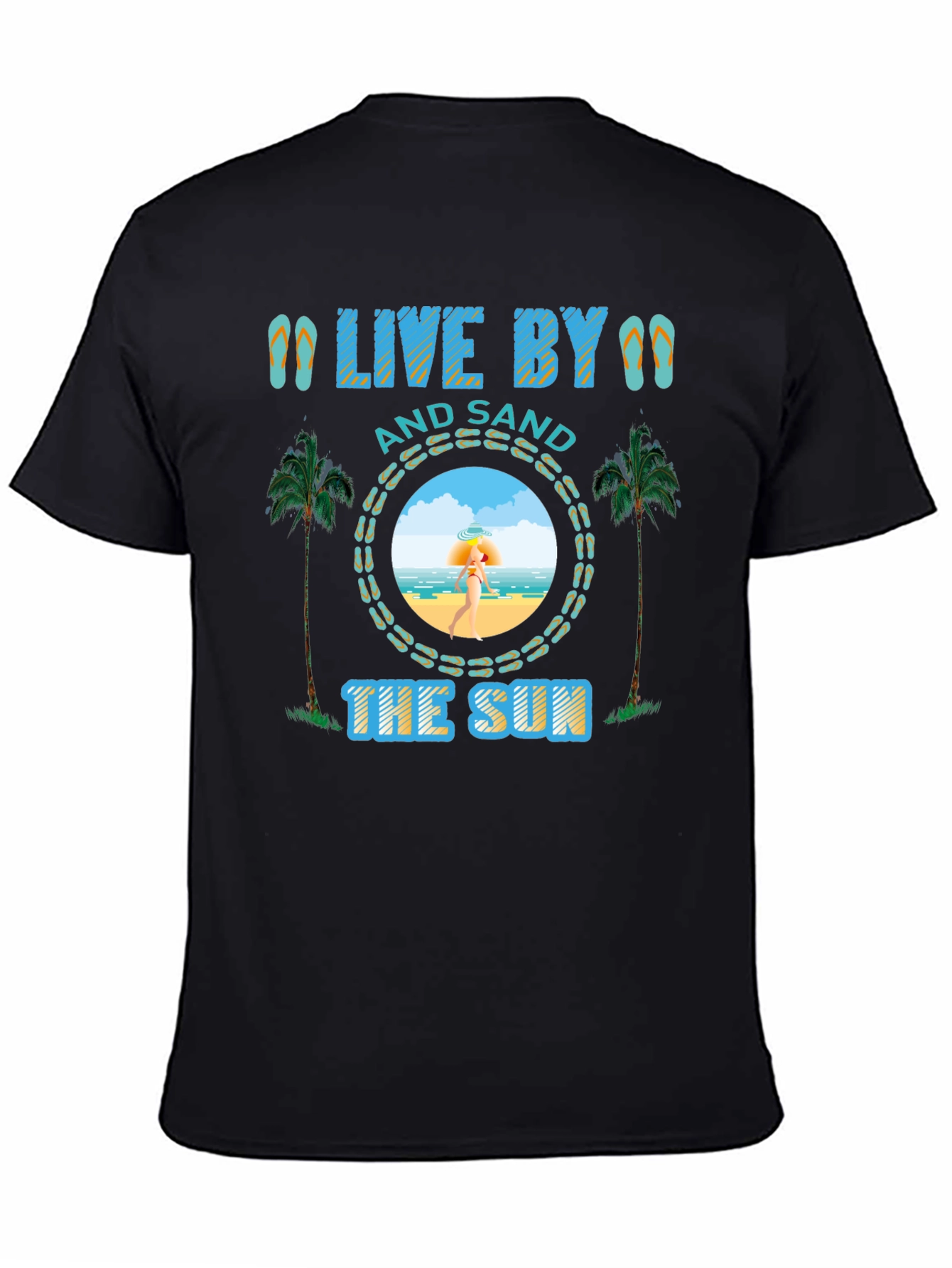 Live By Sand Sun T-Shirt
