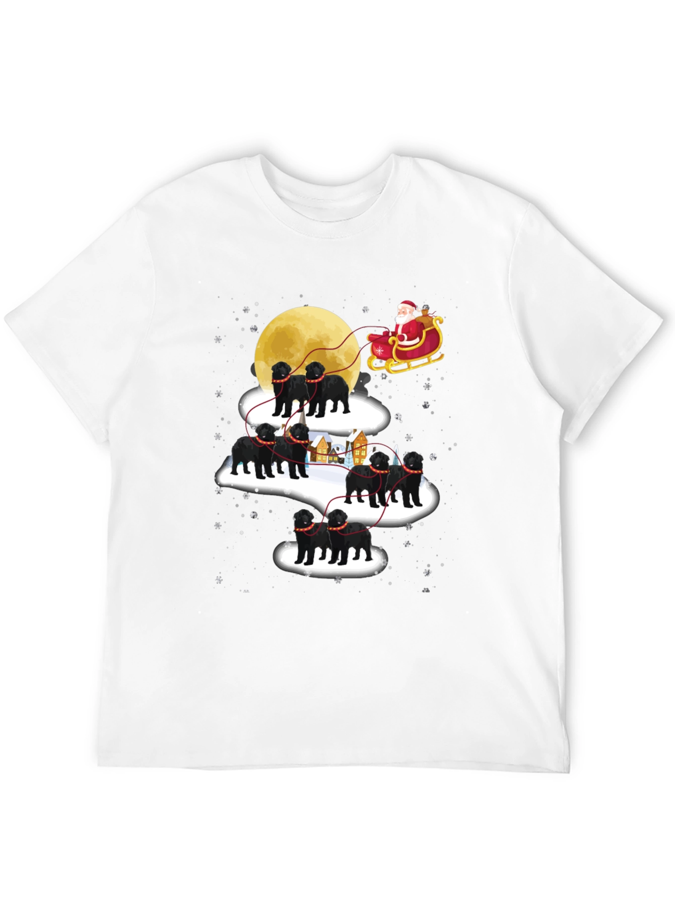Christmas Dog Sled T-Shirt