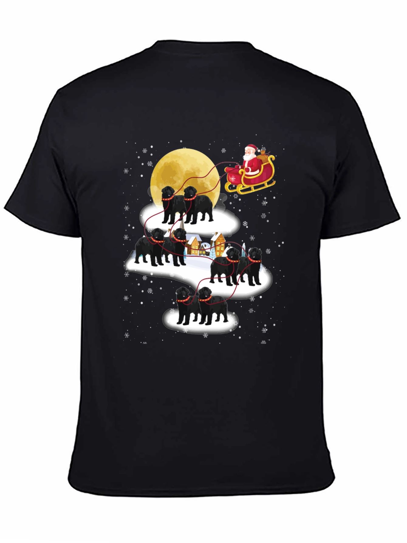 Christmas Dog Sled T-Shirt