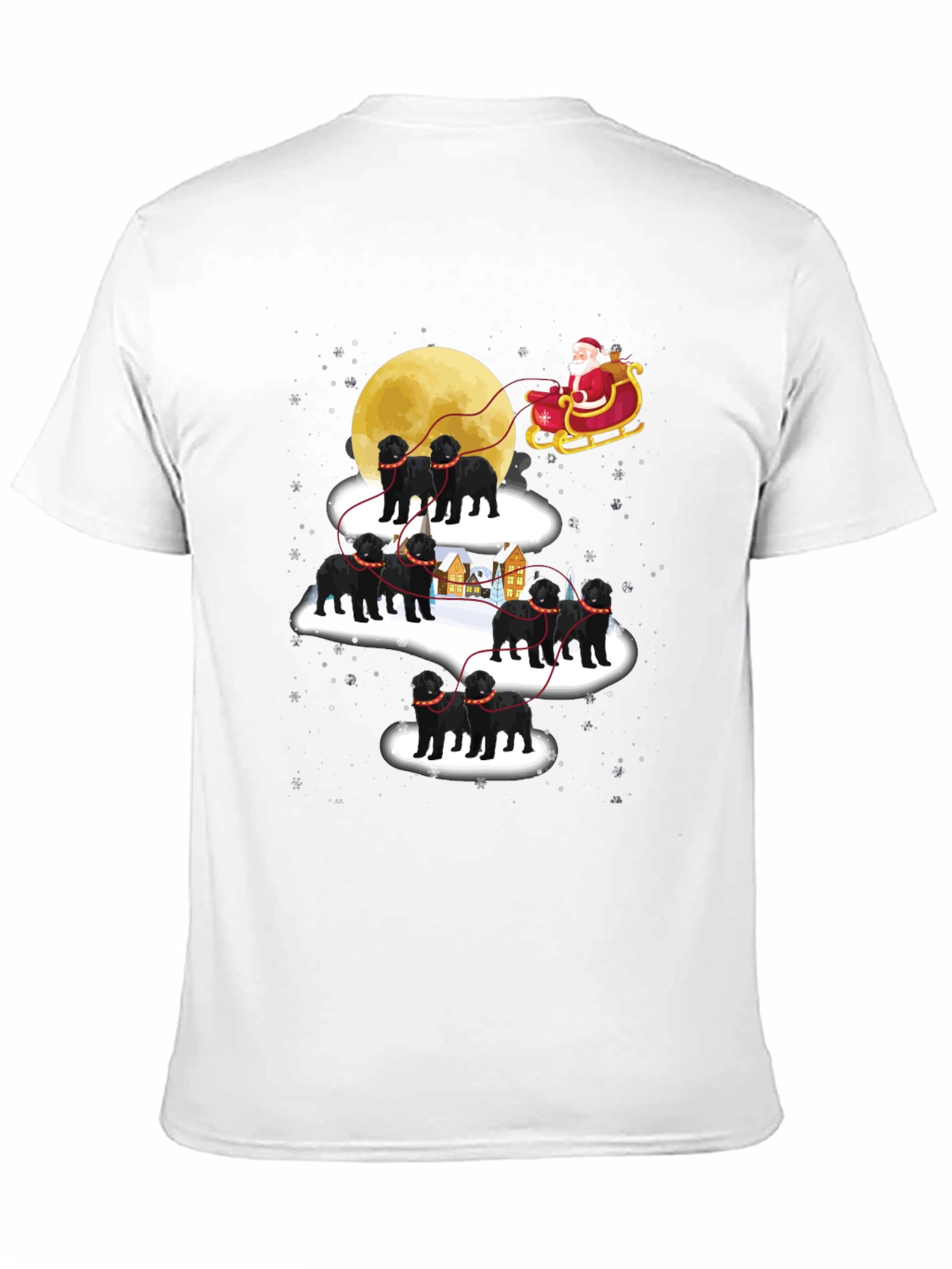 Christmas Dog Sled T-Shirt
