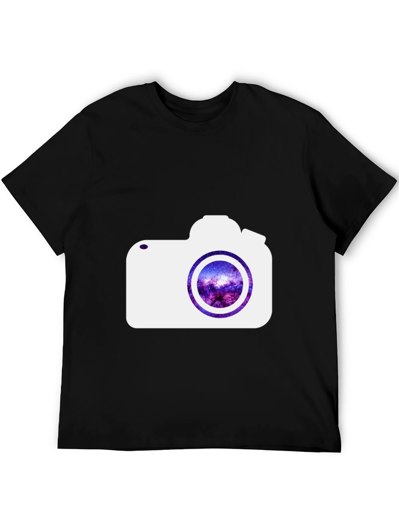 Cosmic Camera Graphic Tee - Black