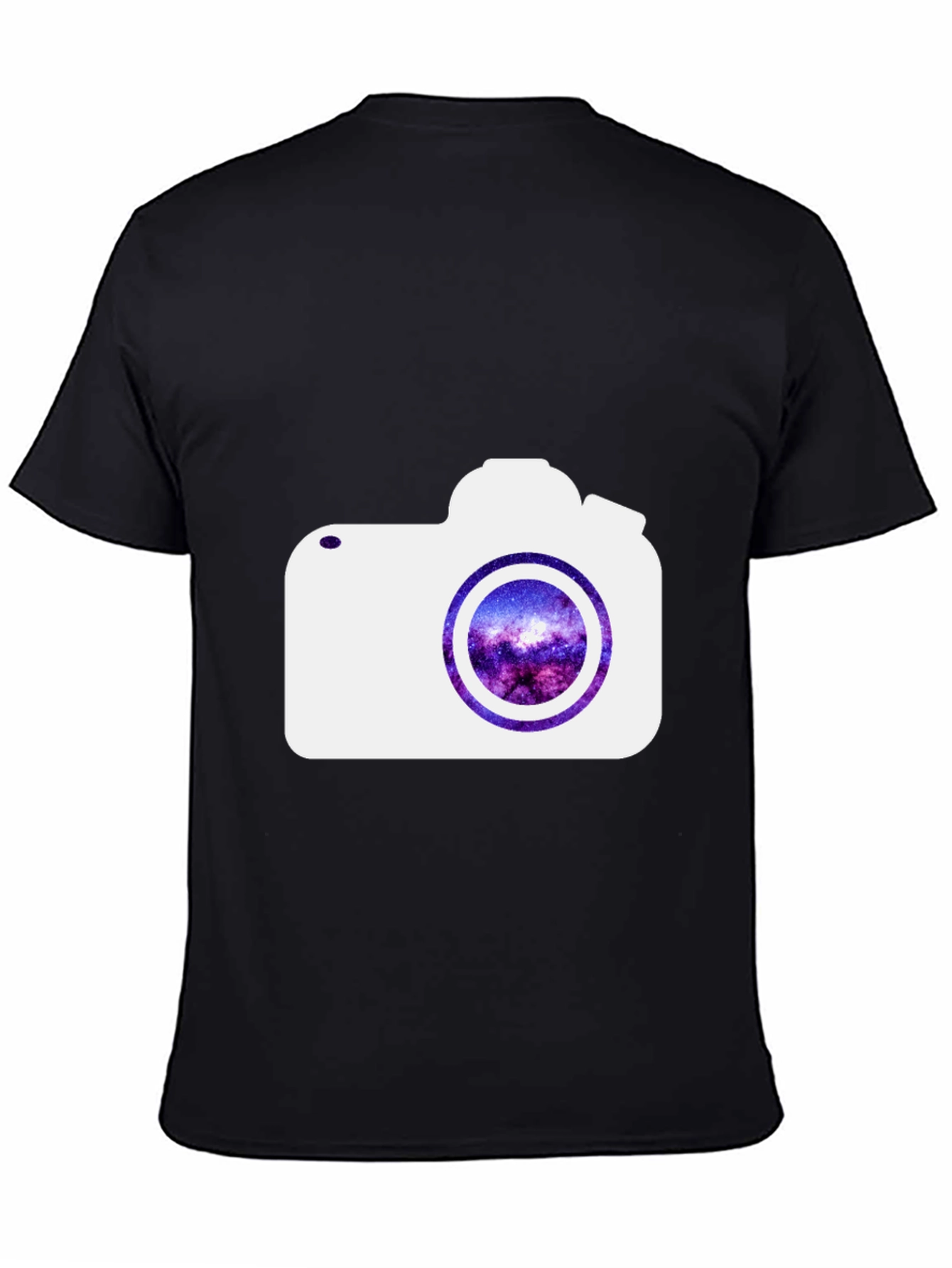 Cosmic Camera Graphic Tee - Black