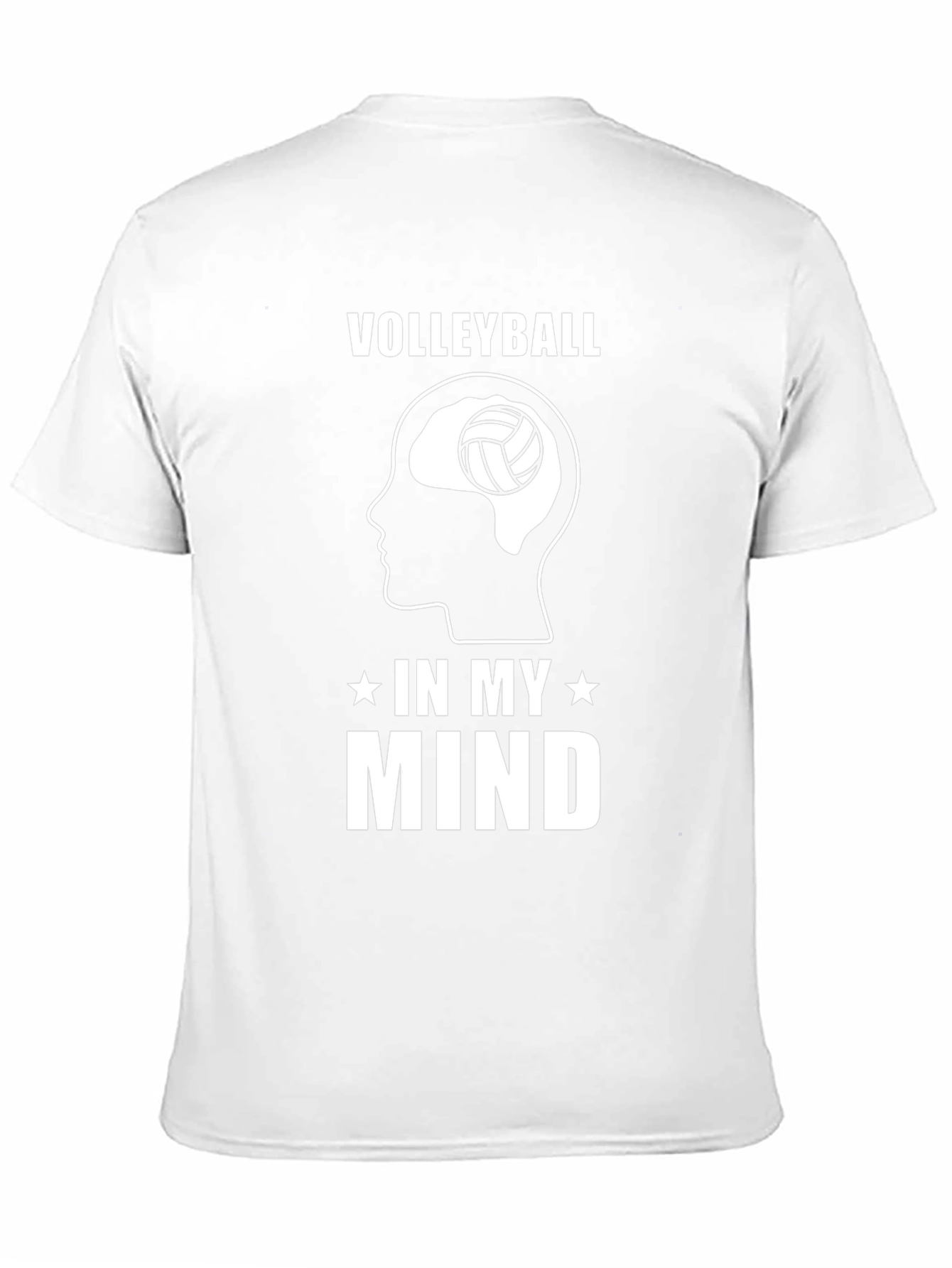 Volleyball In My Mind Graphic T-Shirt