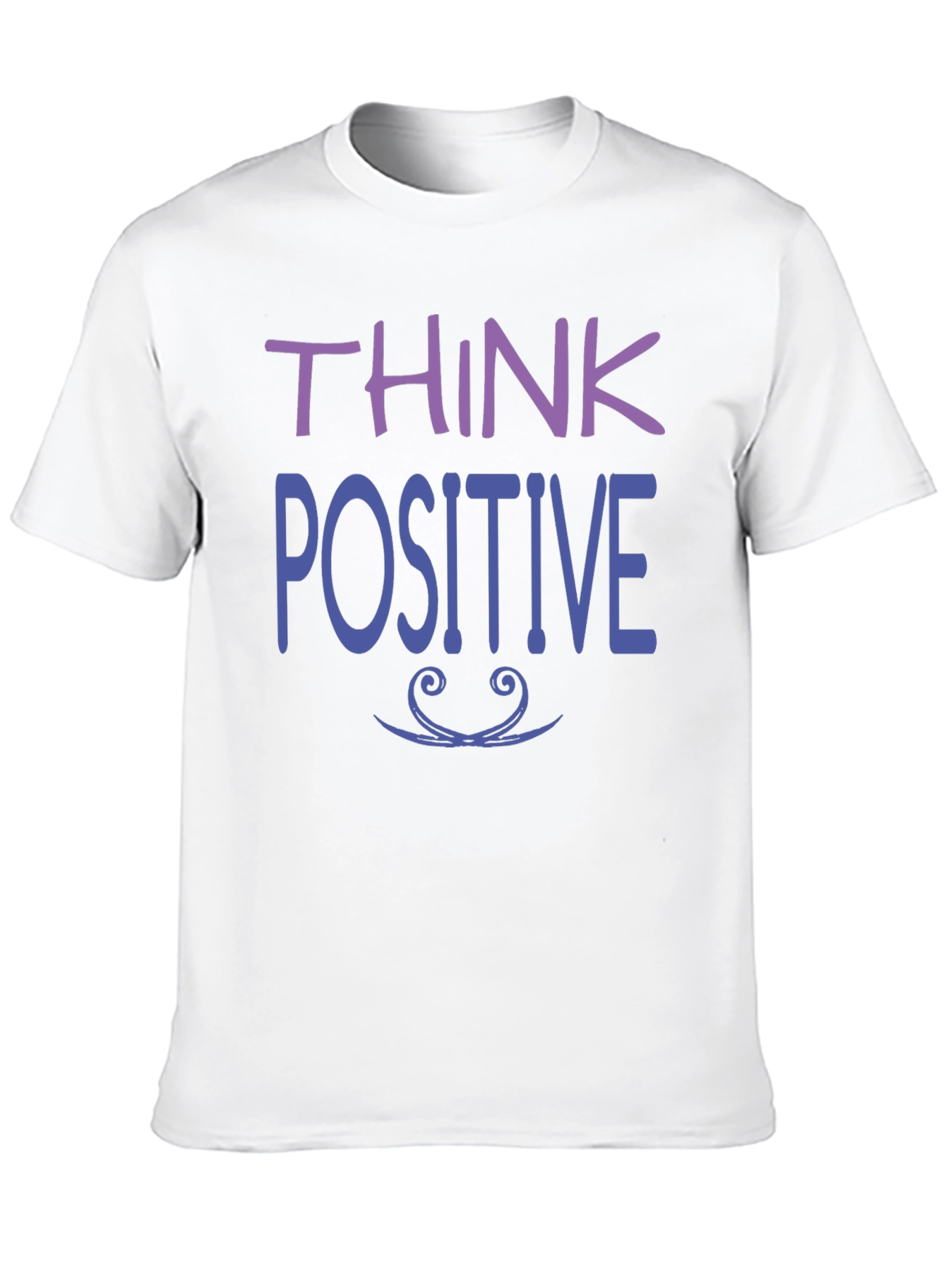 Think Positive Black T-Shirt