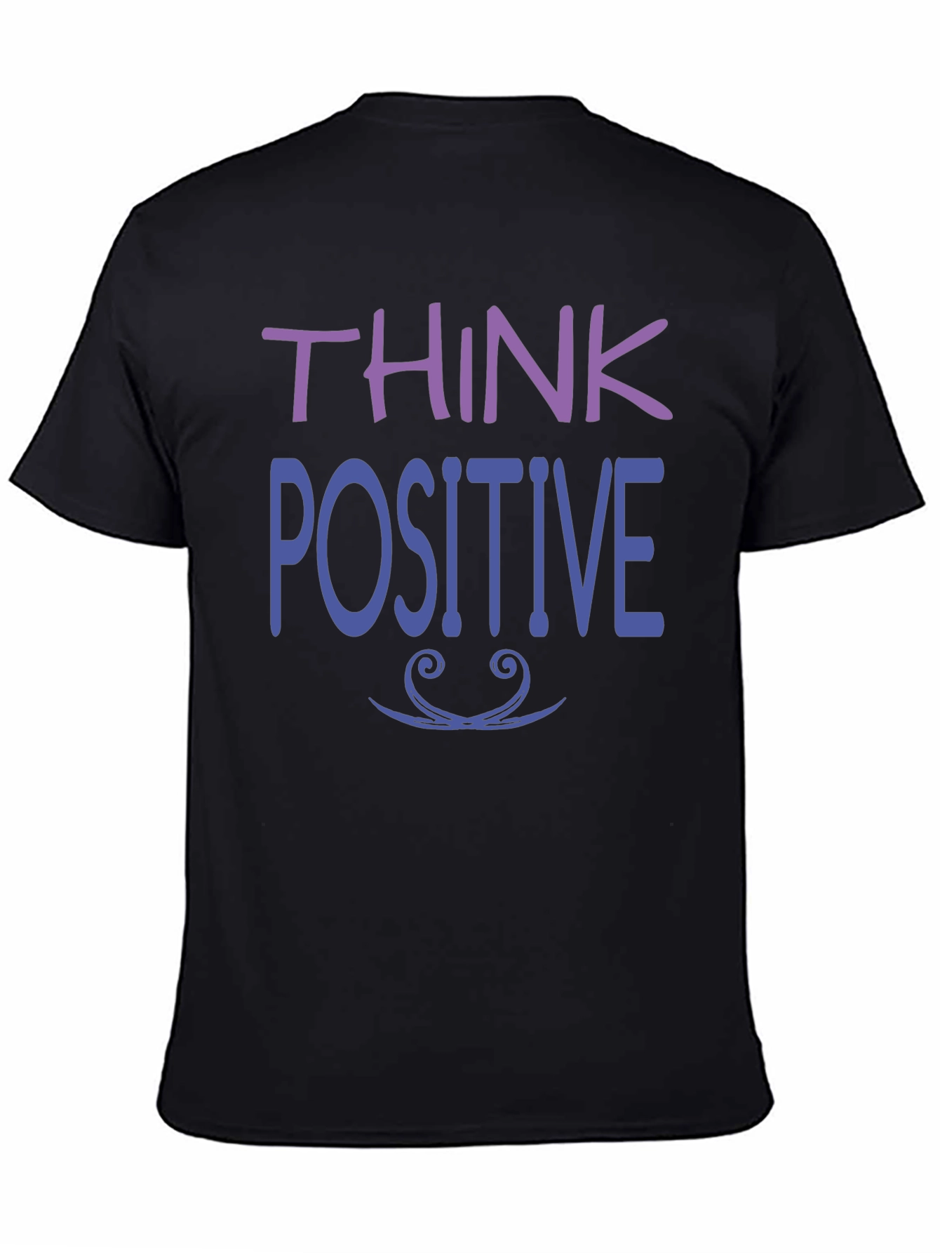 Think Positive Black T-Shirt
