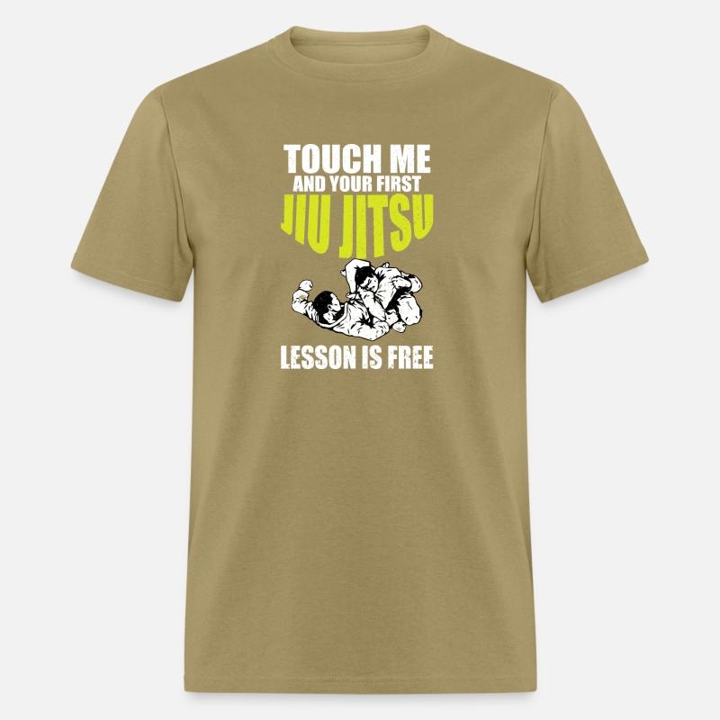 Touch me and your first jiu jitsu lesson is free