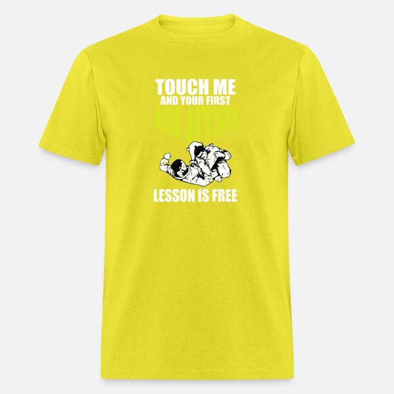 Touch me and your first jiu jitsu lesson is free