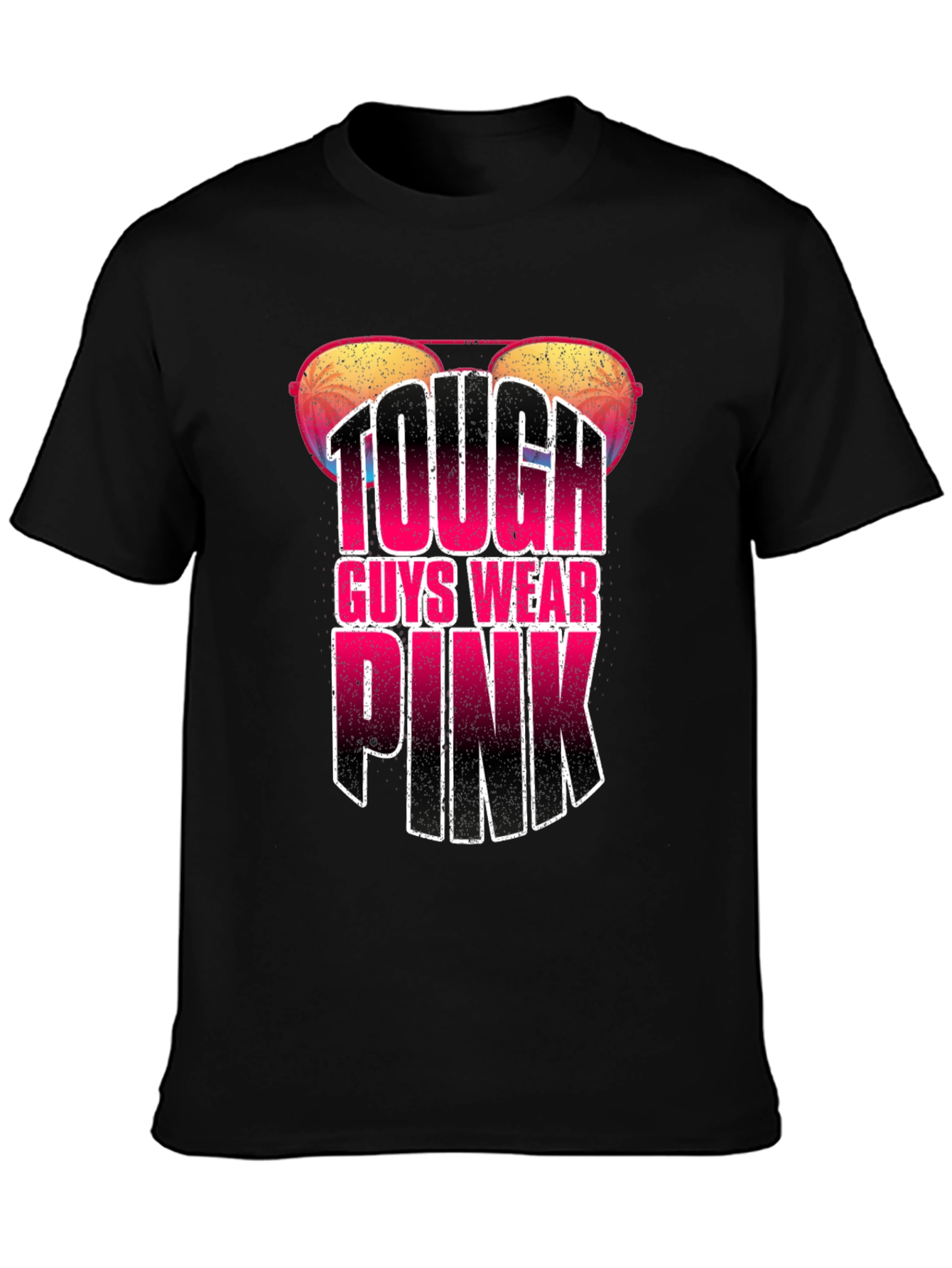 Tough Guys Wear Pink Graphic Tee