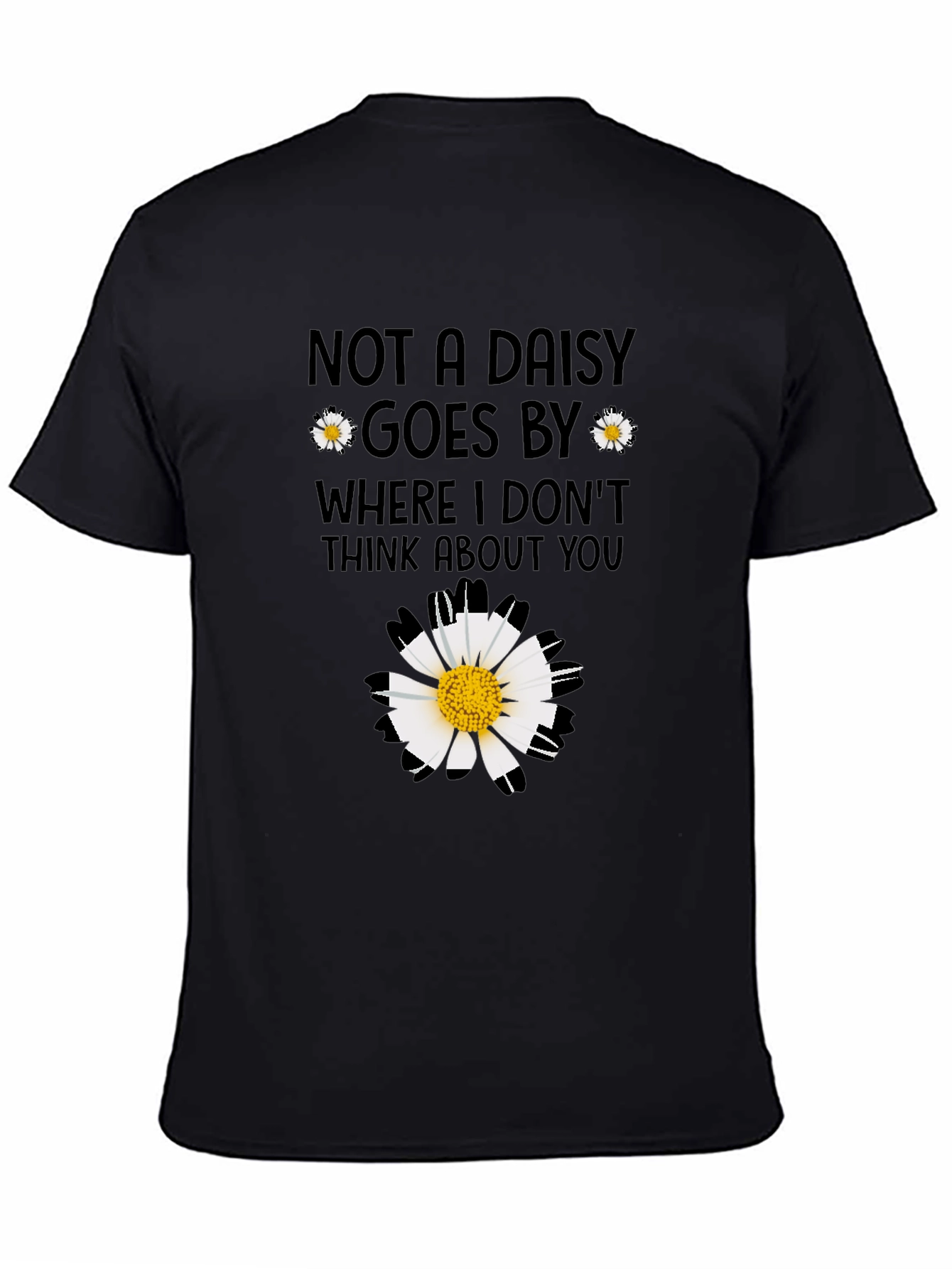 Daisy Graphic T-Shirt - Floral Casual Tee
