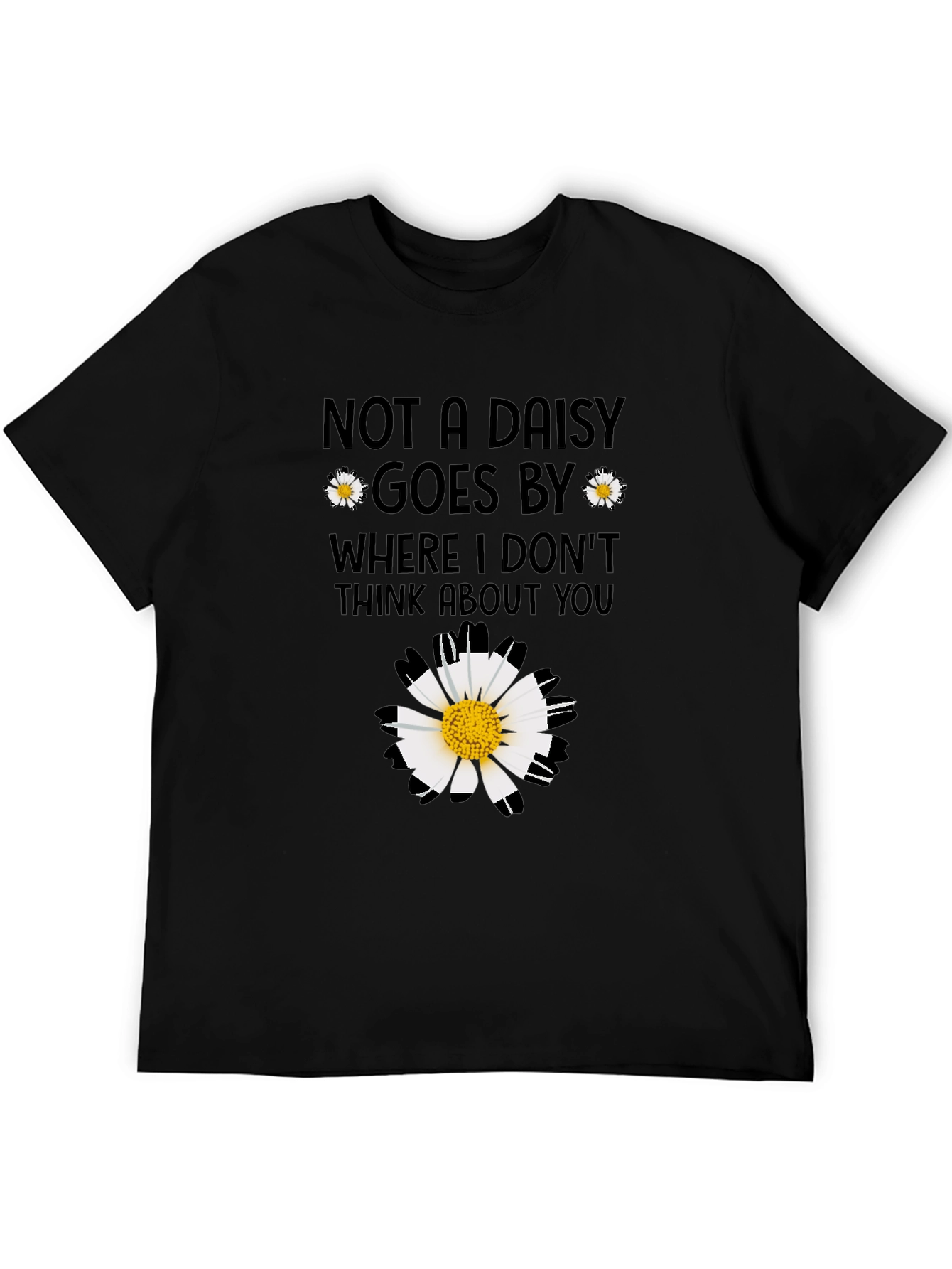 Daisy Graphic T-Shirt - Floral Casual Tee