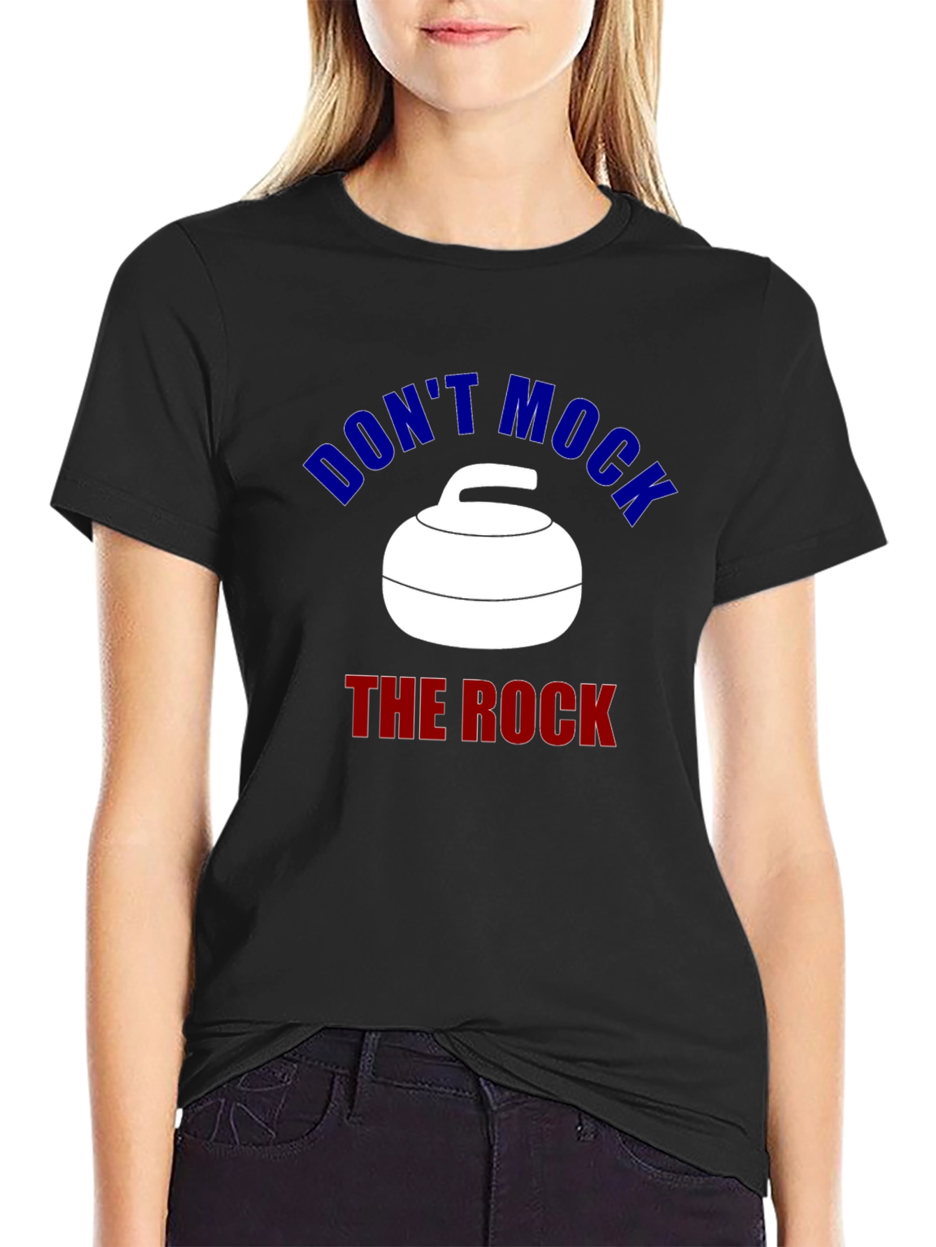 Dont Mock The Rock Curling T-Shirt