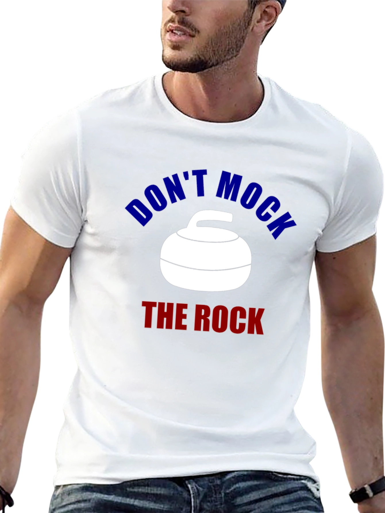 Dont Mock The Rock Curling T-Shirt