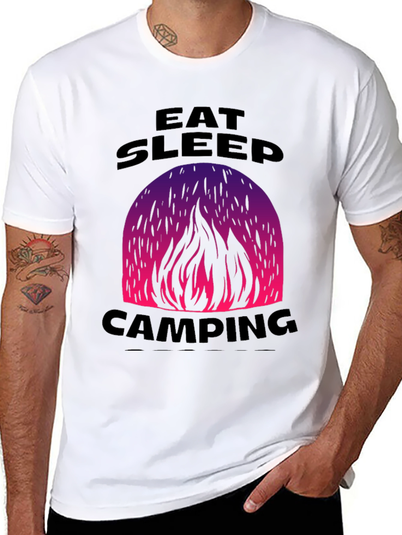 Eat Sleep Camping T-Shirt