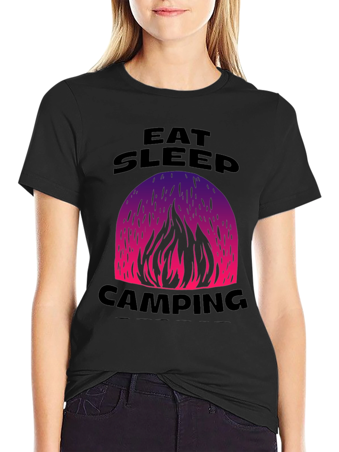 Eat Sleep Camping T-Shirt