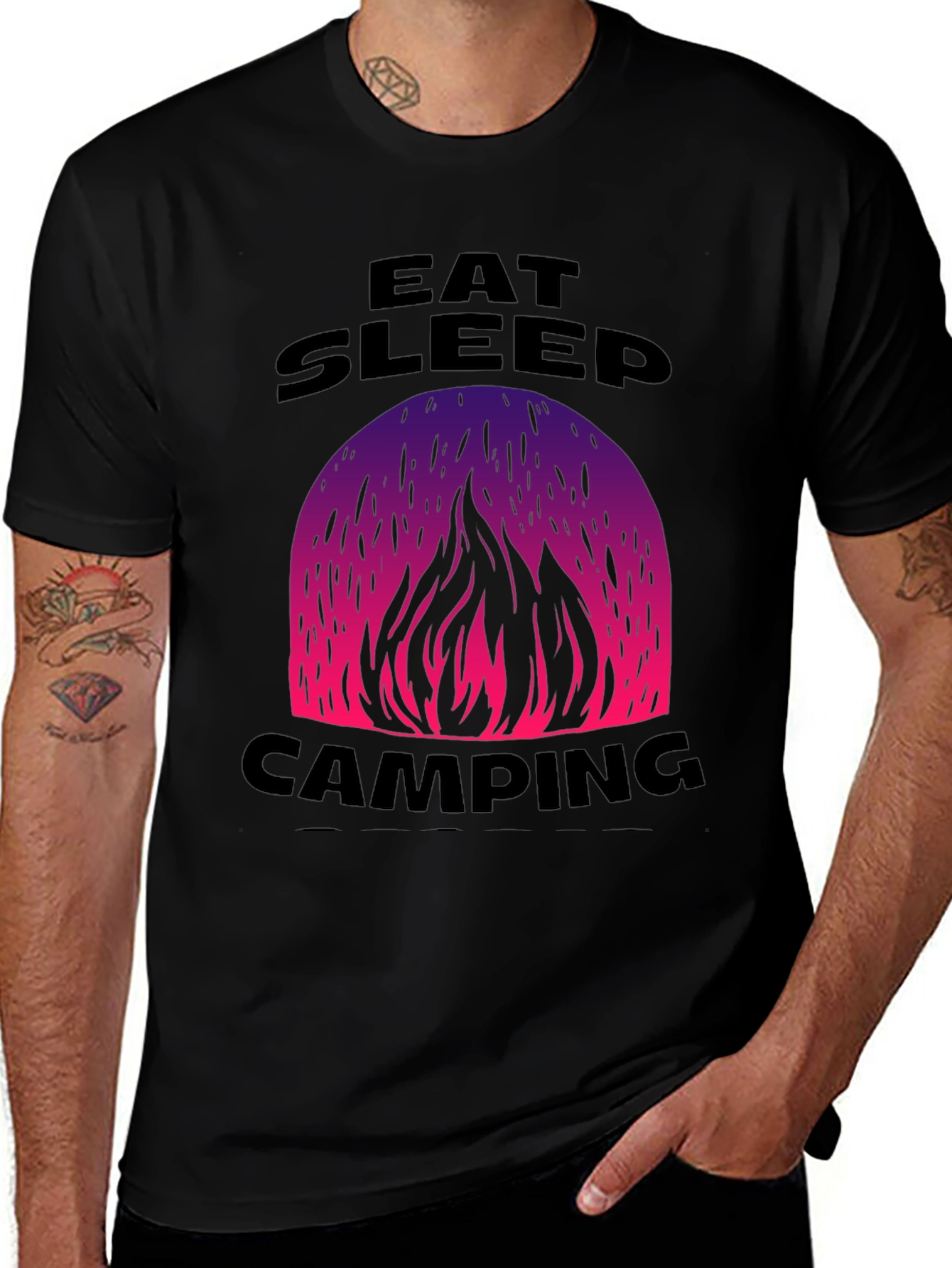Eat Sleep Camping T-Shirt