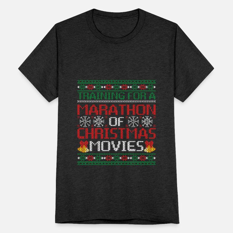 Training For A Marathon Of Christmas Movies Funny