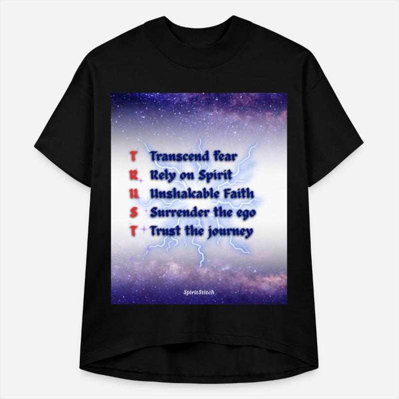 Transcendence and Faith Motivational Quote Design