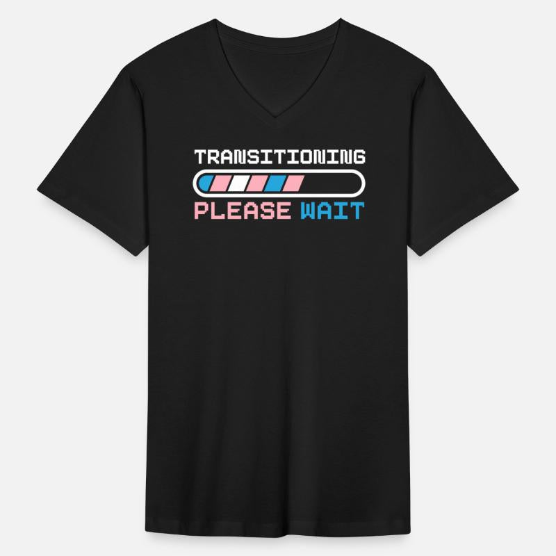 Transitioning Please Wait LGBTQ Pride Transgender