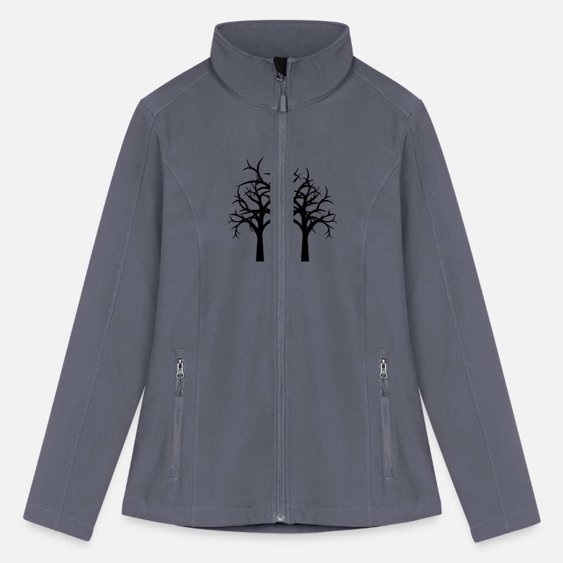 Trees Winter Autumn Forest Halloween Silhouette