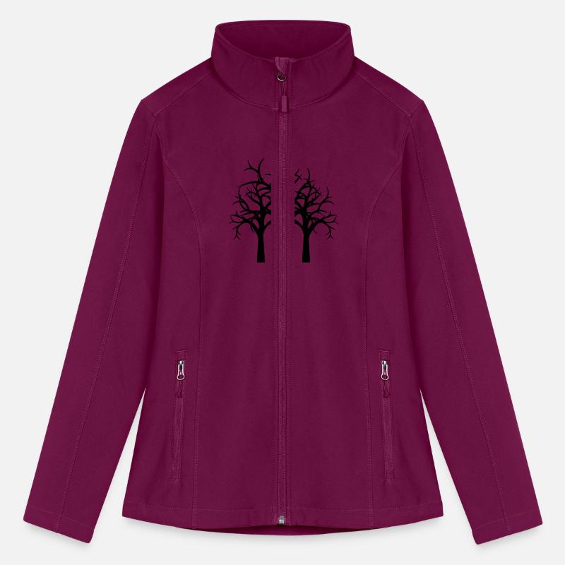 Trees Winter Autumn Forest Halloween Silhouette