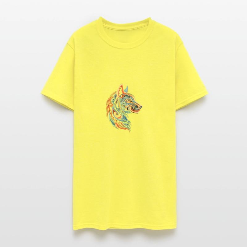 Tribal Wolf Head Native American Bohemian Wolves