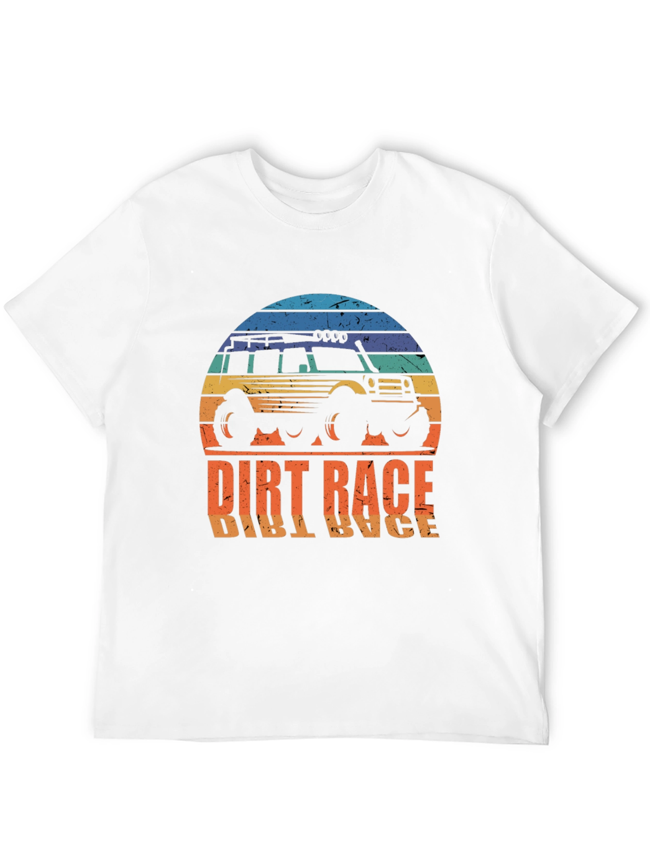 Dirt Race Graphic Tee - Off-Road Adventure